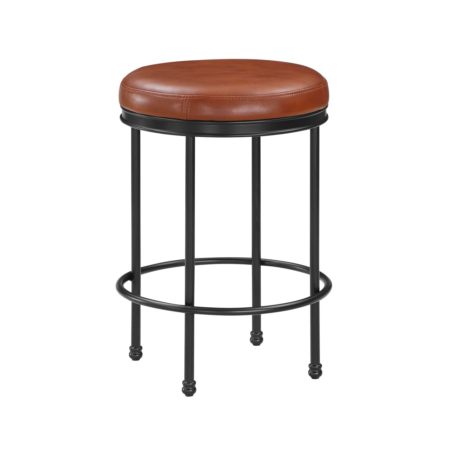 Michael - Backless Counter Height Stool - Caramel