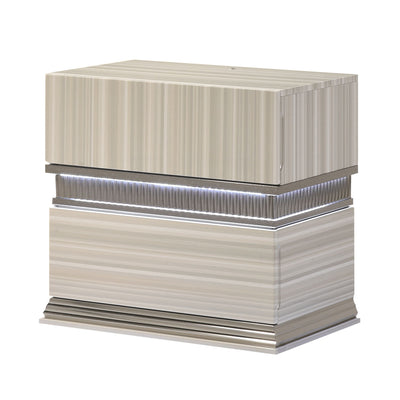 Leonor - 2 Drawer Nightstand - Gray