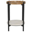 Cowper - Round End Table - Natural