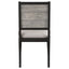 Dutchie - Upholstered Dining Side Chair (Set of 2) - Black