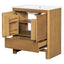 Softened Modern Bathroom Vanity With Sink