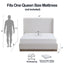 Hosford - Minimalist Upholstered Wingback Bed With Wood Base Platform