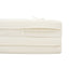 Acacia Wood Lounge Chaise Set With Headrest And Water Resistant Cushions - Beige