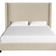 Upholstered Bed, Space-Saving Design