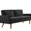 Sofa, European Style With Sleek Design, Modern & Vintage Flair, Upholstered 3 Seater Couch