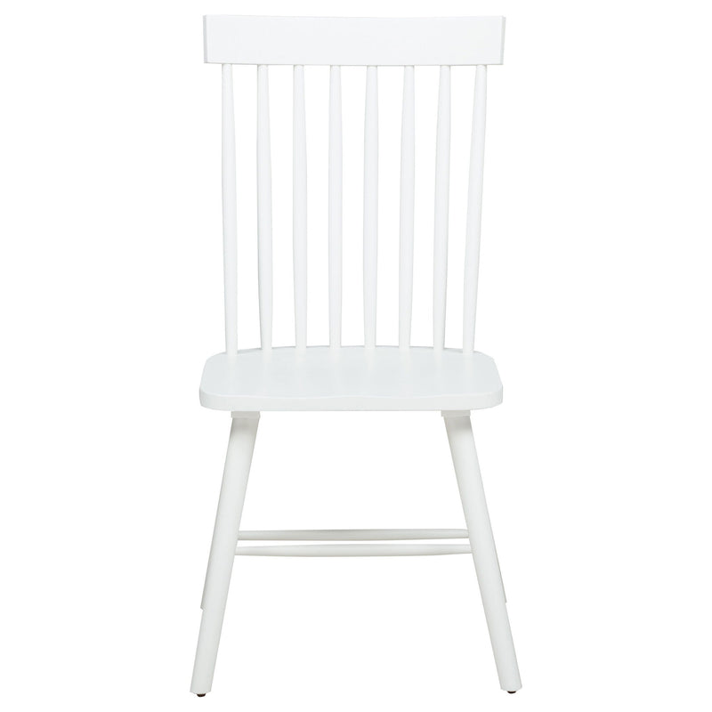 Finley - 5 Piece Dining Set With Round Table And Spindle Back Chairs