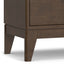 Harper - Low TV Media Stand - Walnut Brown