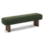 Chic Indoor Upholstered Dining Bench