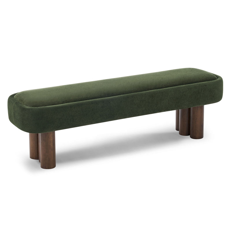 Chic Indoor Upholstered Dining Bench