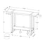 Accent Console Table For Entryway, Design Style