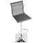 Mirage - Contemporary Adjustable Barstool With Swivel