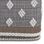 Mapleton - Outdoor / Indoor Pouf - Beige Gray / White