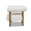 Fuji - Barrel Accent Arm Chair - Ivory White