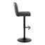 Henry - Contemporary Adjustable Barstool & Swivel With Rounded T Footrest (Set of 2)