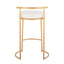Fuji - Round Contemporary Fixed Height Counter Stool (Set of 2)