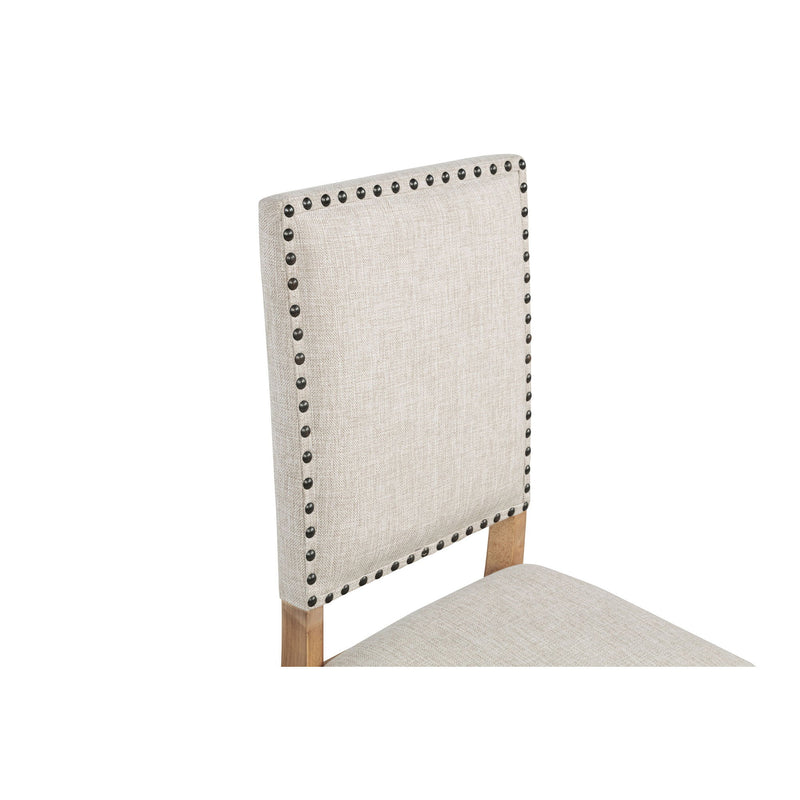 Carlos - Upholstered Dining Side Chair (Set of 2) - Natural