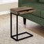 Accent Table, C - Shaped Contemporary Elegant Desig