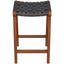 James - Mid-Century Modern Genuine Counter Stool
