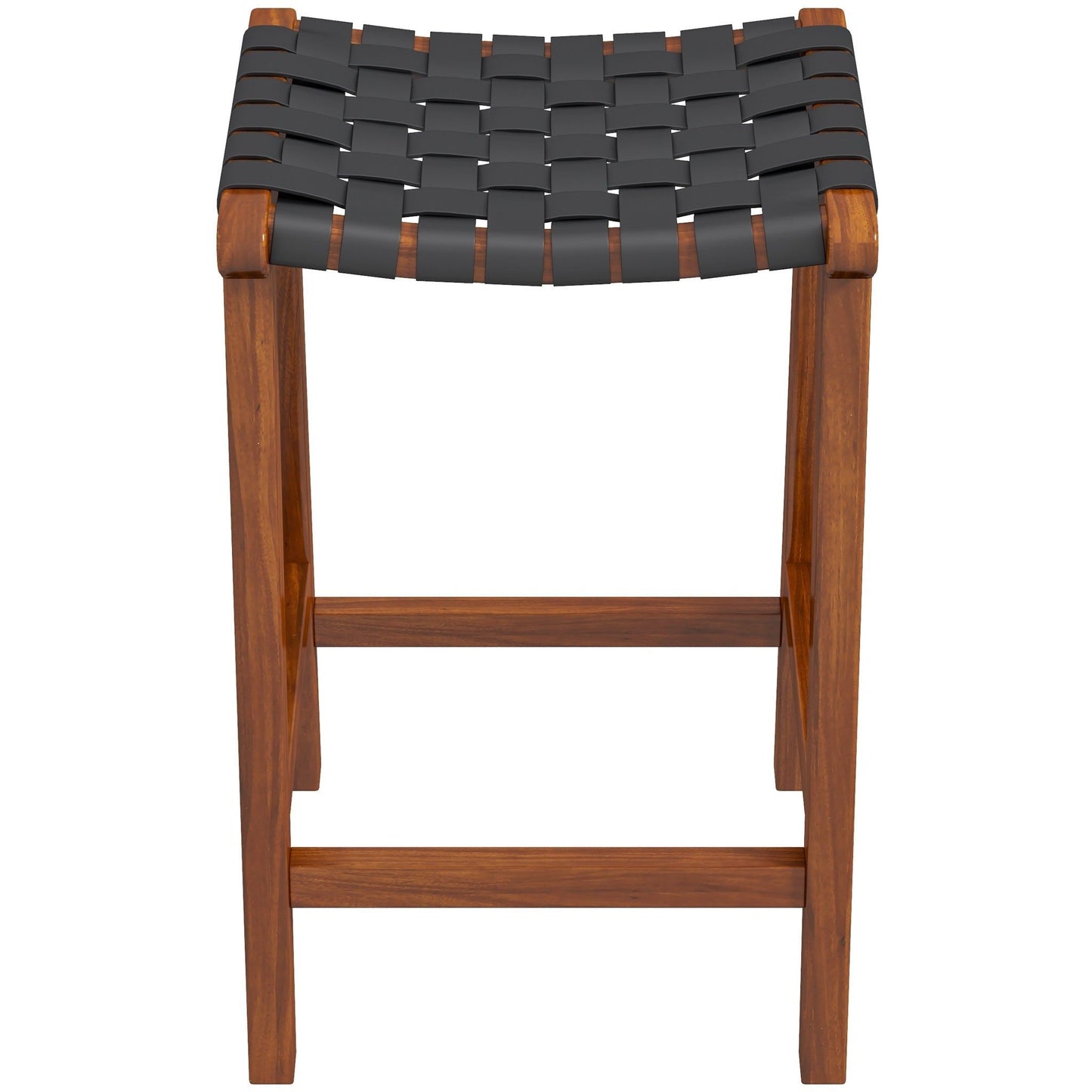 James - Mid-Century Modern Genuine Counter Stool