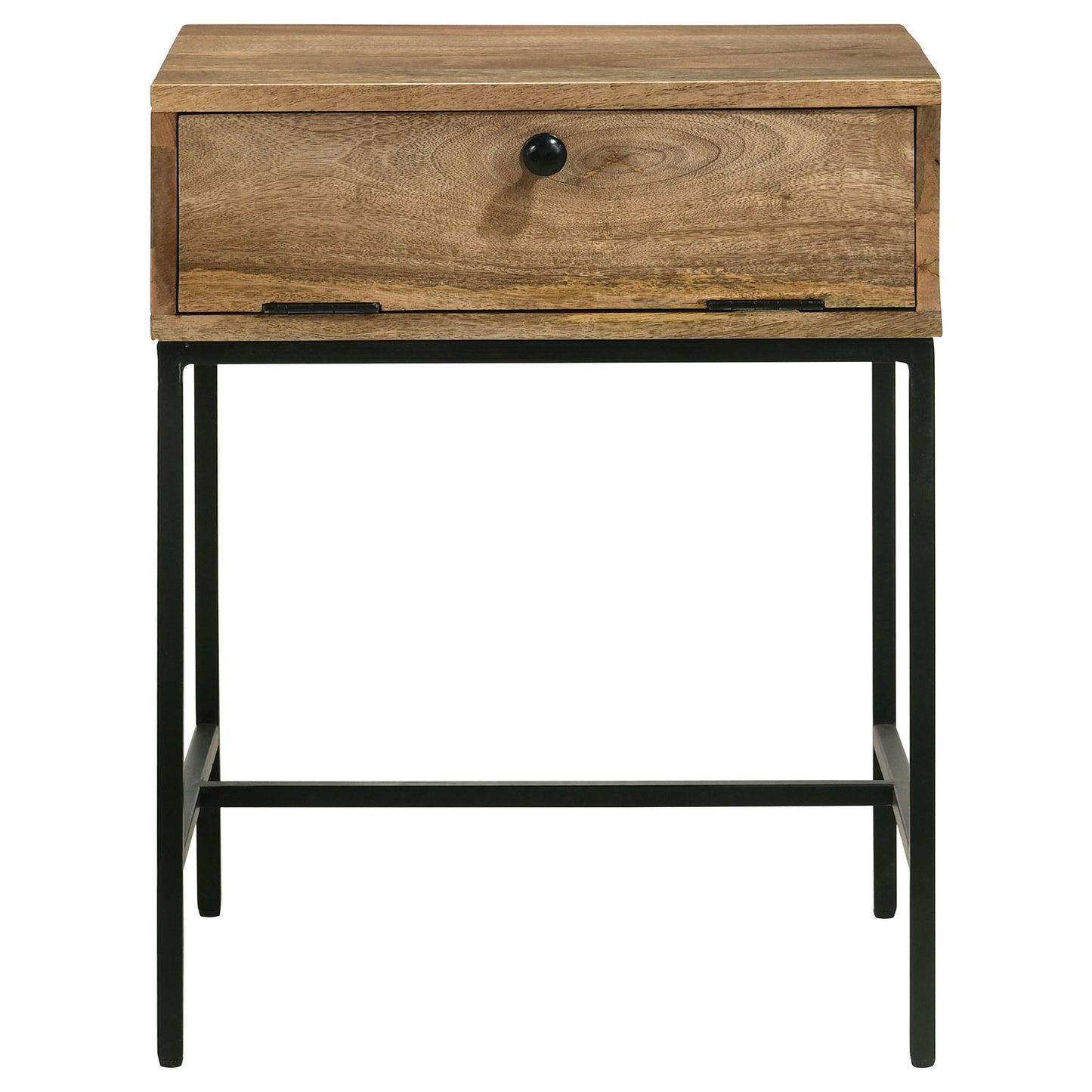 Wyrik - Rectangular Side End Table - Honey
