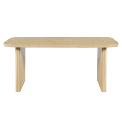 Rectangular, Indoor Dining Table - Natural