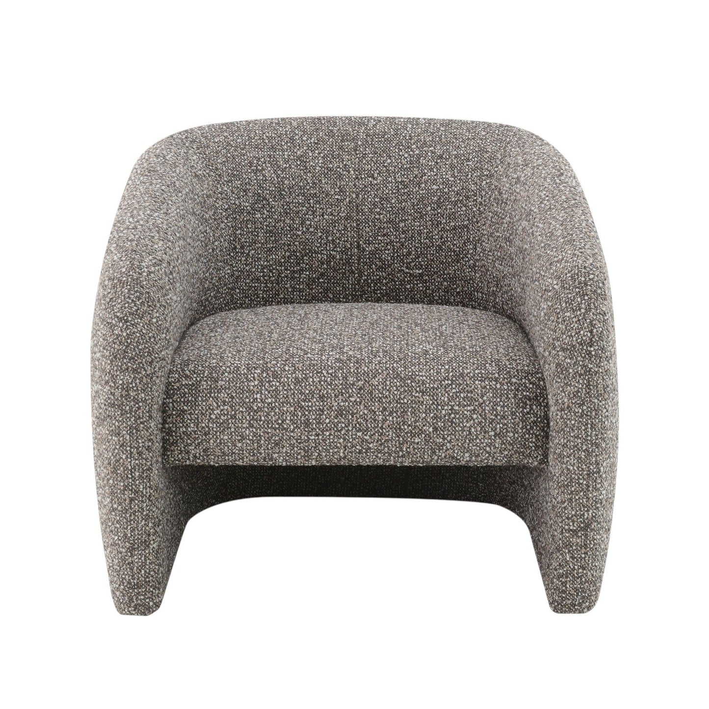Livia - Accent Chair - Brown / Gray