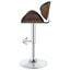 Adjustable Height Bar Stool - Black