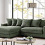 Luxe - Oversized 2 Piece Sectional Couches For Living Room, L Shaped Sofa With Chaise