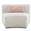 Sahara - Boucle Sectional Sofa With 3 Pillows - Beige