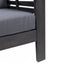 Acacia Wood Loveseat And Coffee Table Set With Cushions