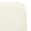 Contemporary Ottoman With Foam Cushion And Durable Upholstery