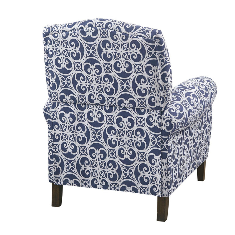 Kirby - Transitional Push Back Recliner Chair