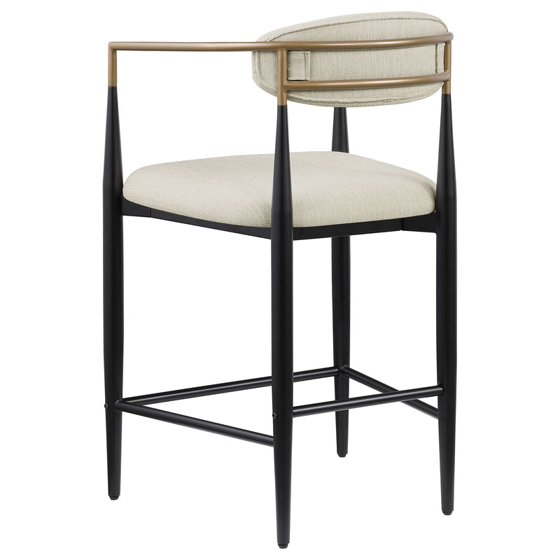 Kirkham - Upholstered Counter (Set of 2) - Beige