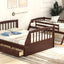 Bunk Bed With Drawers, Ladder And Storage Staircase