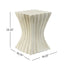 Mgo Archaistic Wavy Side Table - Antique Sandstone