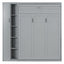 Murphy Wall Bed With Shelves, Wardrobe And LED Lights