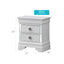 Accent Nightstand - Silver Champagne