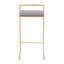 Fuji - Contemporary / Glam & Quality Construction Barstool