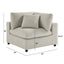 Cassandra - Corner Wedge Chair