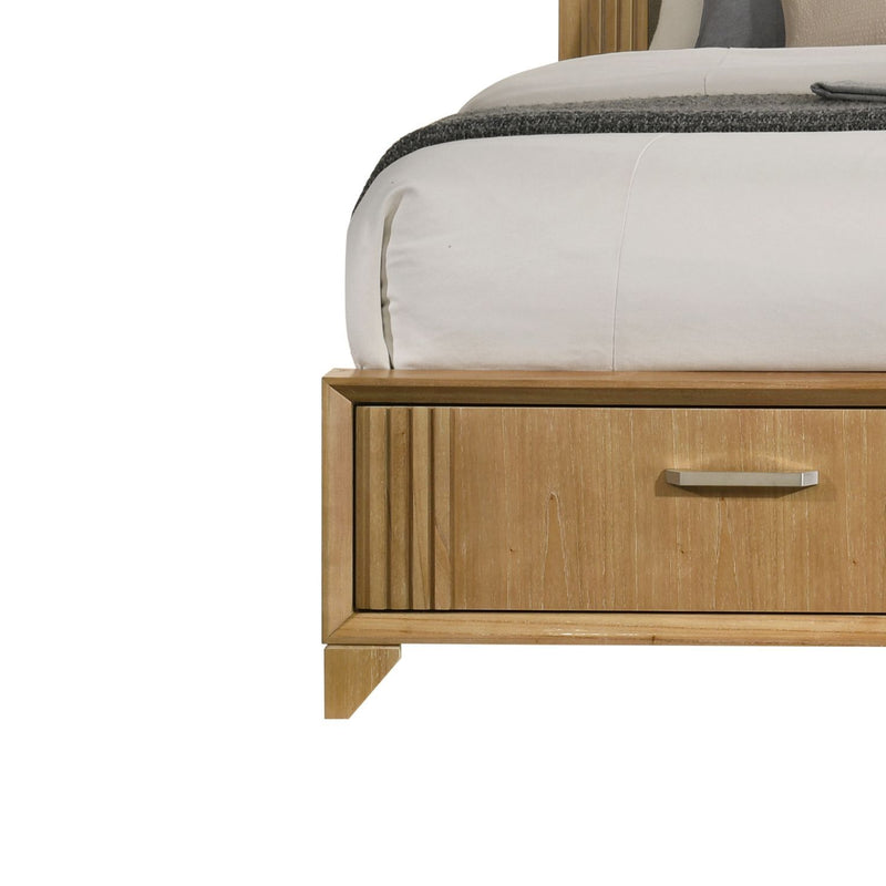 Hugo - Storage Bed With Upholstered Headboard