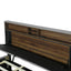 Upholstered Platform Bed With Storage Headboard, Trundle & 2 Drawers And A Set Of Sockets & USB Ports