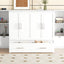 Murphy Bed With Shelves, Drawers And USB Ports