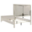 Gwendolyn - Queen Panel Bed With LED Headboard - White