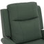 Manual Recliner Chair With 270 Degree Swivel, Massage & Heating, Dual Reclining Positions