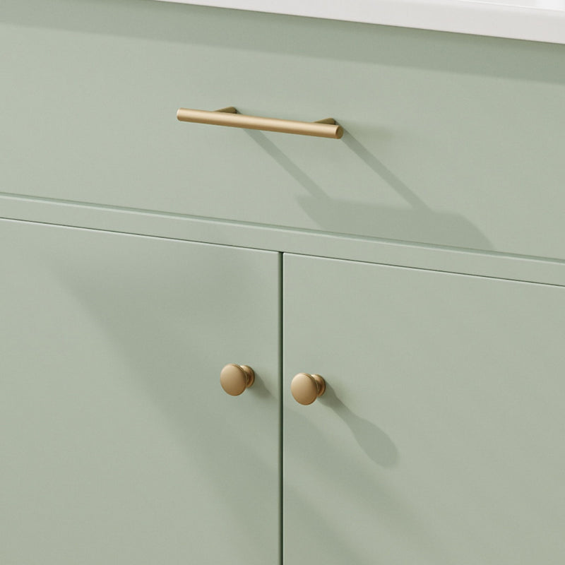 Bathroom Vanity With Sink, Soft Close Doors And Adjustable Shelf