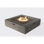Contemporary Patio Seating Set With Fire Pit