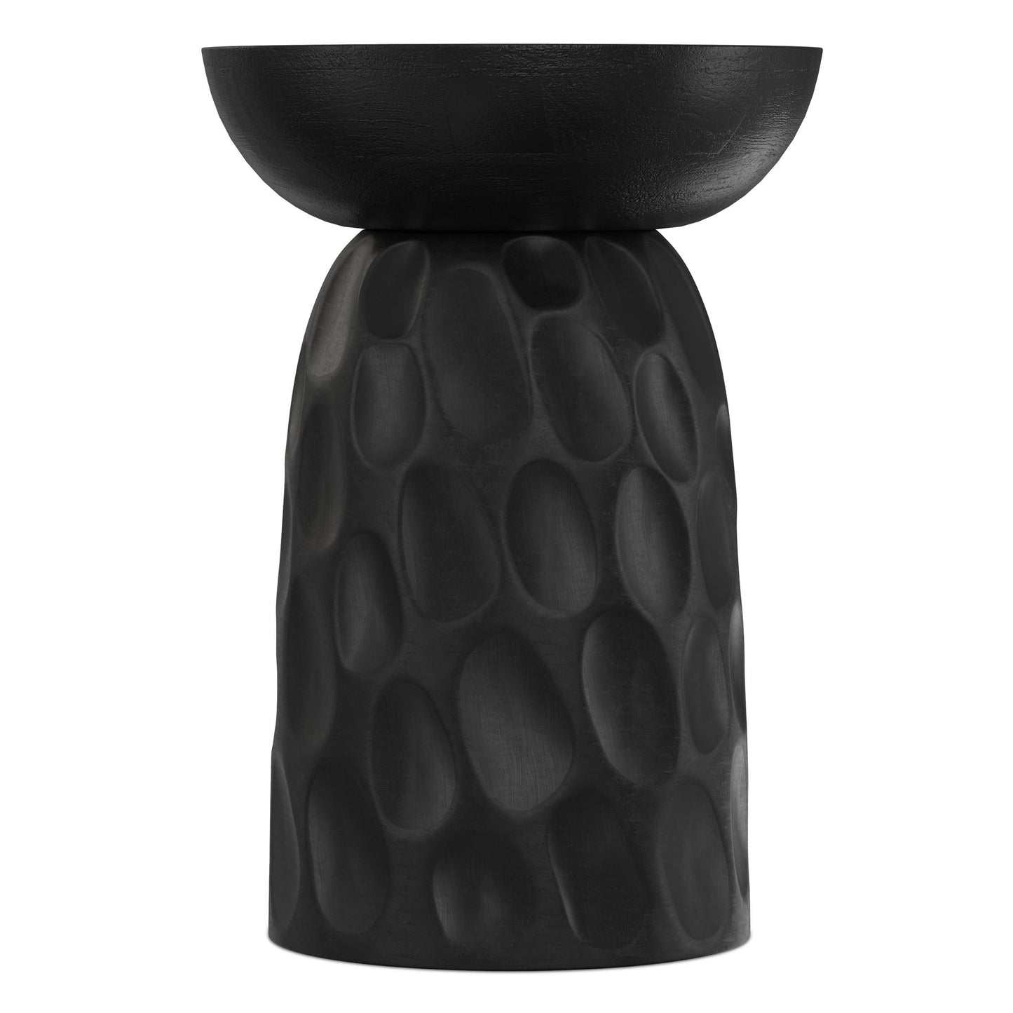 Boyd - V Chisel Accent Table - Black