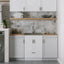 Cardinal - Laundry Cabinet With Faucet And Sink - White - Wood