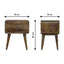 Curved Nightstand