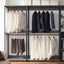 Monica - Walk-In Closet System, Modular Storage - Rustic
